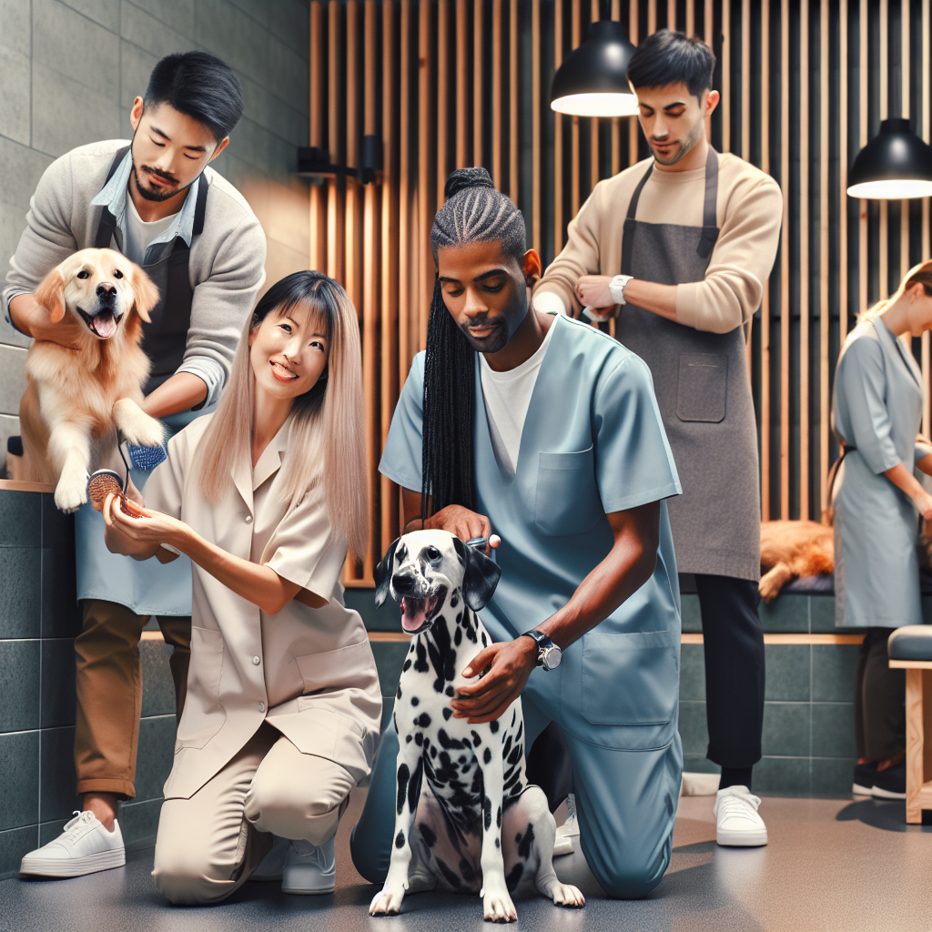 Professional pet care team at Elite Pet Care Miami